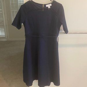 Motherhood Maternity navy blue work dress